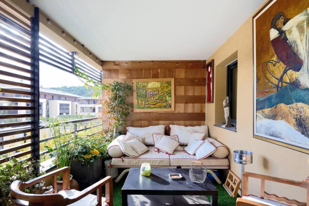 Le Precieux - Superbe Appart Confort Avec Grande Terrasse De 25M2 - Parking Prive Proche Centre Ville D'Aix En Provence - Hopital Hpp - Creps Aix-en-Provence Buitenkant foto